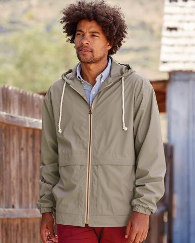 Vintage Hooded Rain Jacket