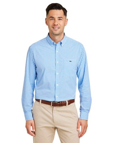 On-The-Go Nylon Gingham Shirt
