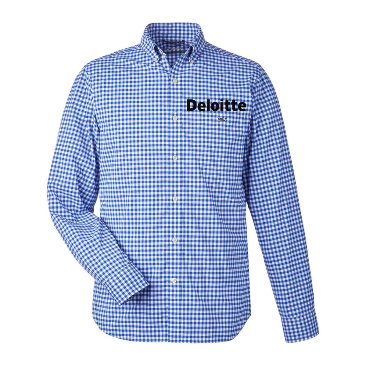 On-The-Go Nylon Gingham Shirt