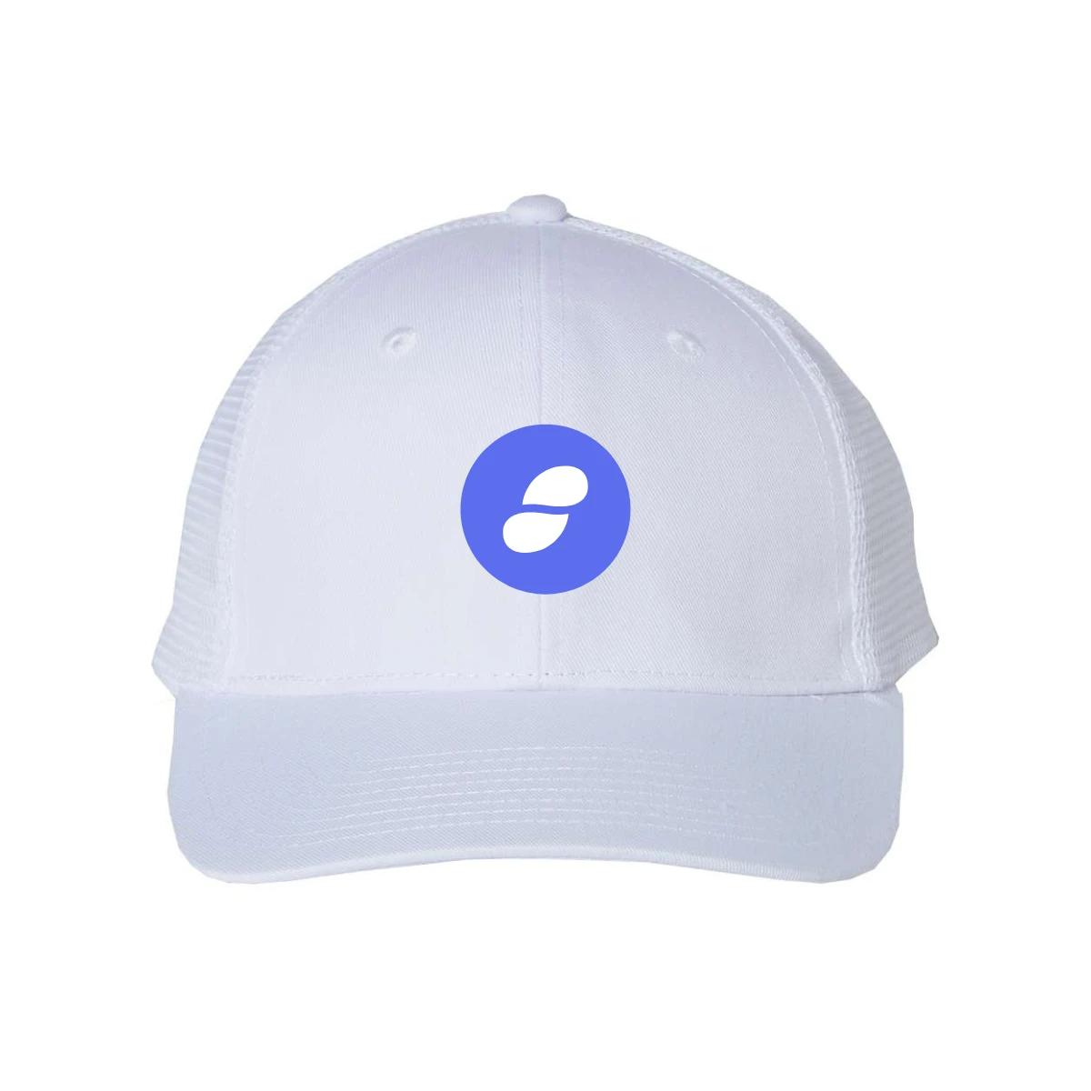 Mesh-Back Twill Trucker Cap