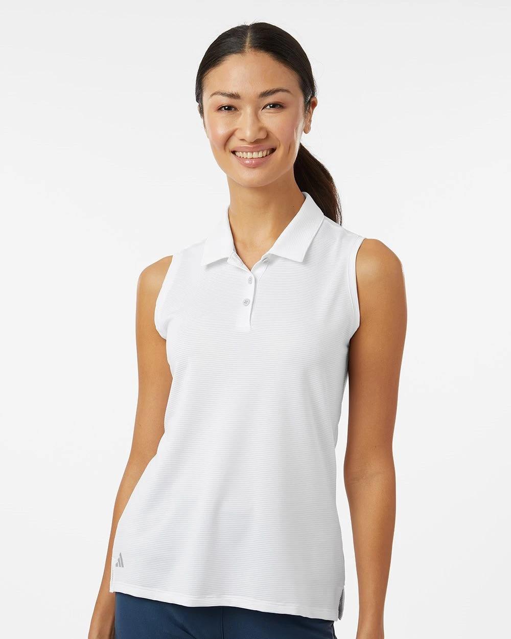Women's Ottoman Sleeveless Polo