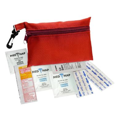 Zipper Tote Sun Kit With Sunblock