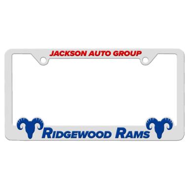Hi-Impact 3D Traditional License Plate Frame - Abs