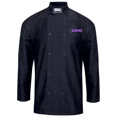 Unisex Denim Chef's Jacket