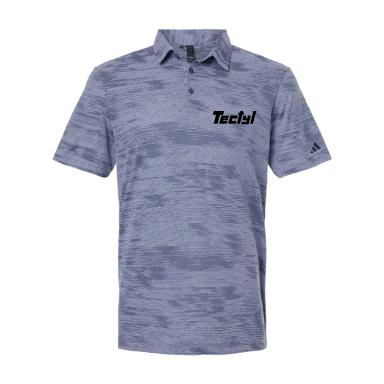 Adidas Men's Ultimate365 Textured Stripe Polo
