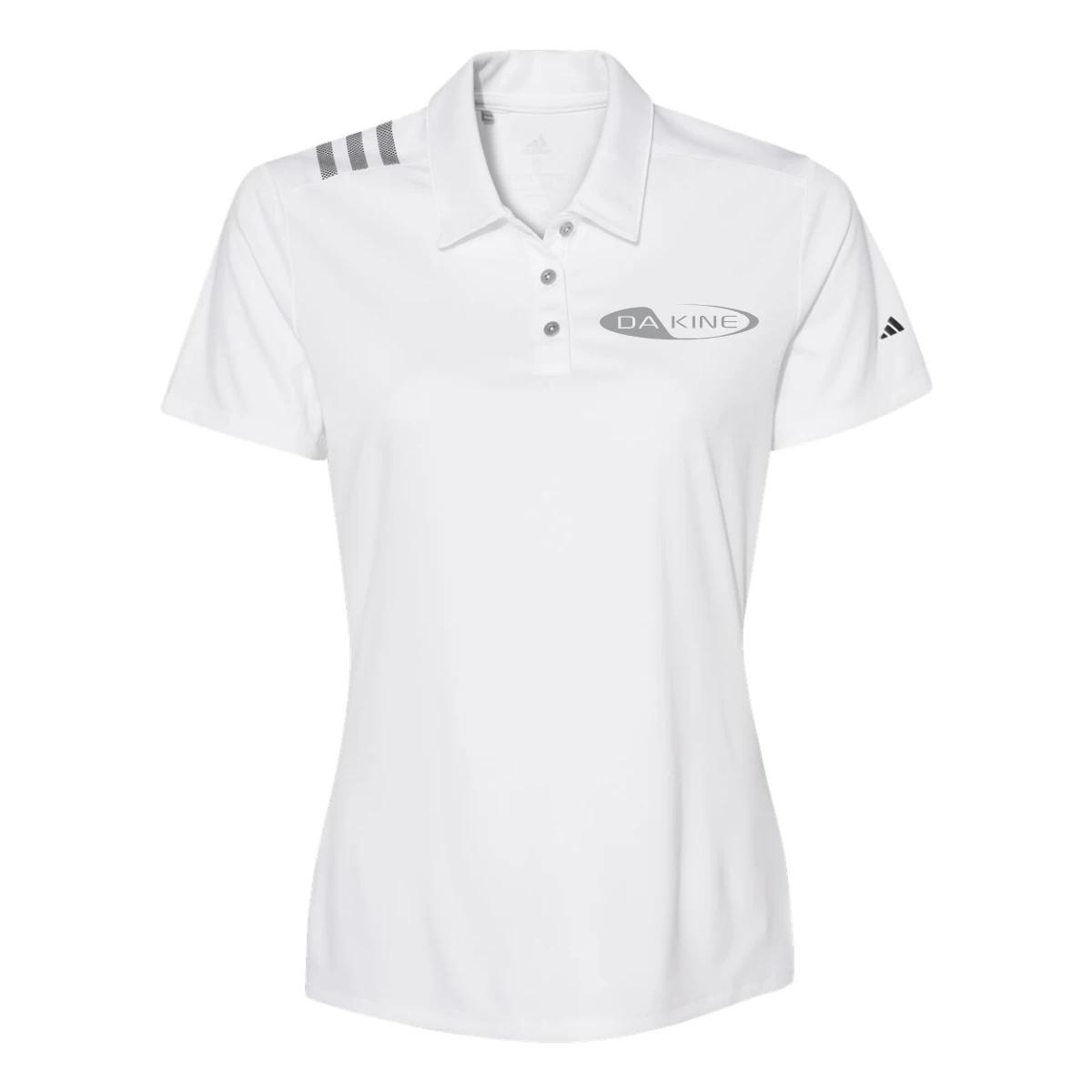 Adidas Women's 3-Stripes Shoulder Polo