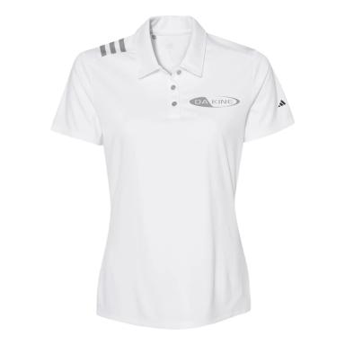 Adidas Women's 3-Stripes Shoulder Polo