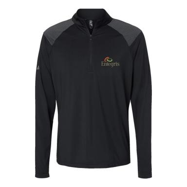 Adidas Men's Shoulder Stripe Quarter-Zip Pullover