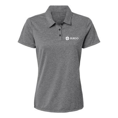 Adidas Women's Heathered Polo
