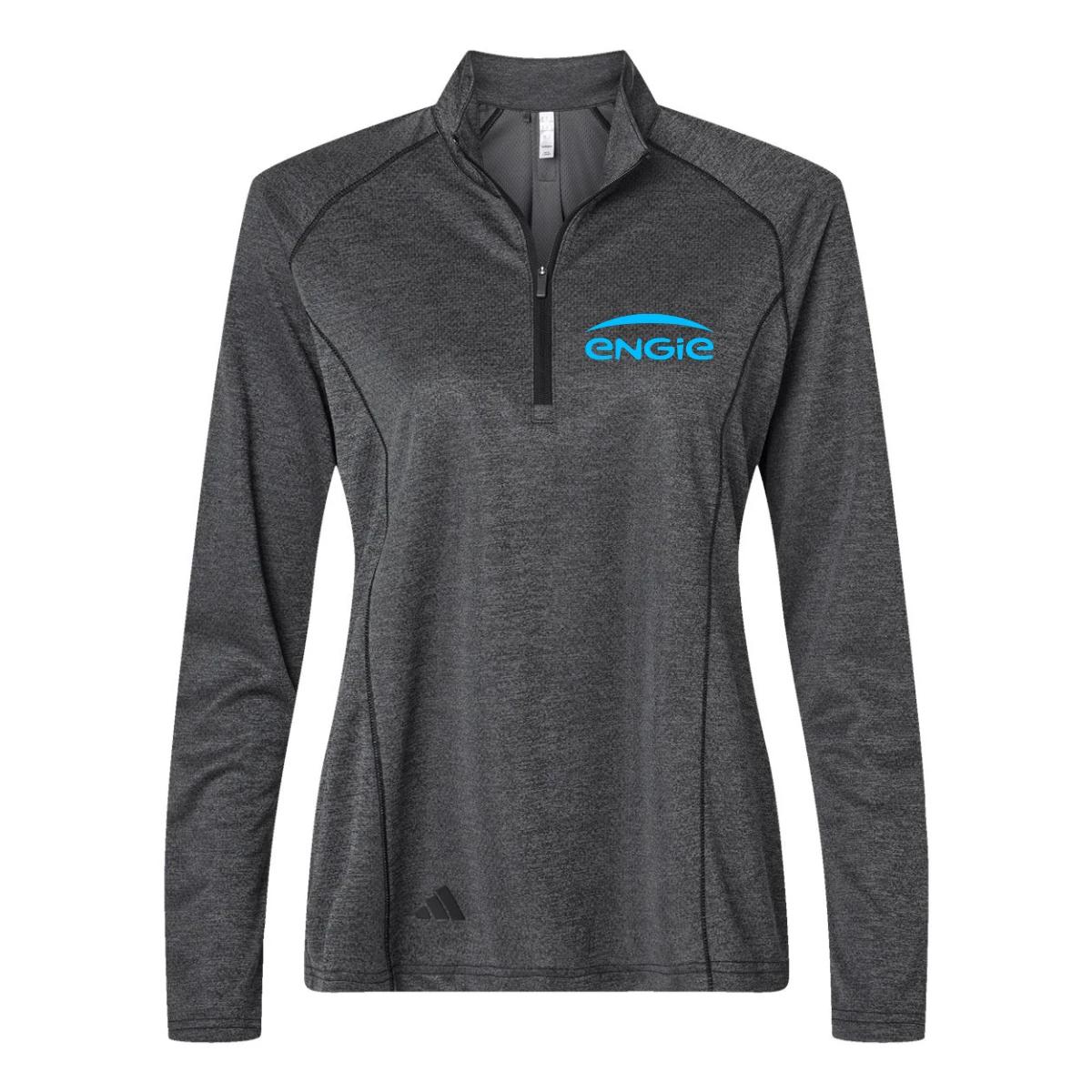 Adidas Women's Space Dyed Quarter-Zip Pullover