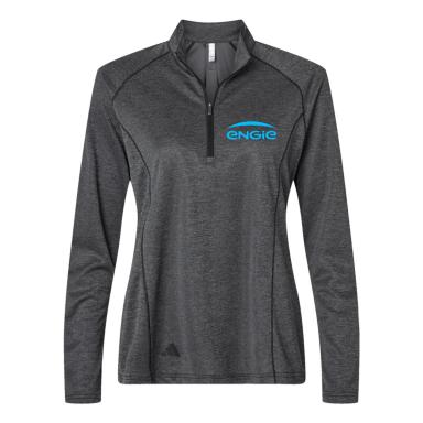 Adidas Women's Space Dyed Quarter-Zip Pullover