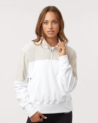 Adidas Women's Fleece Quarter-Zip Pullover
