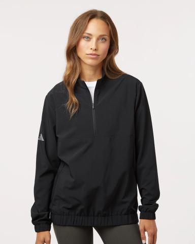 Adidas Women's Woven Half-Zip Pullover