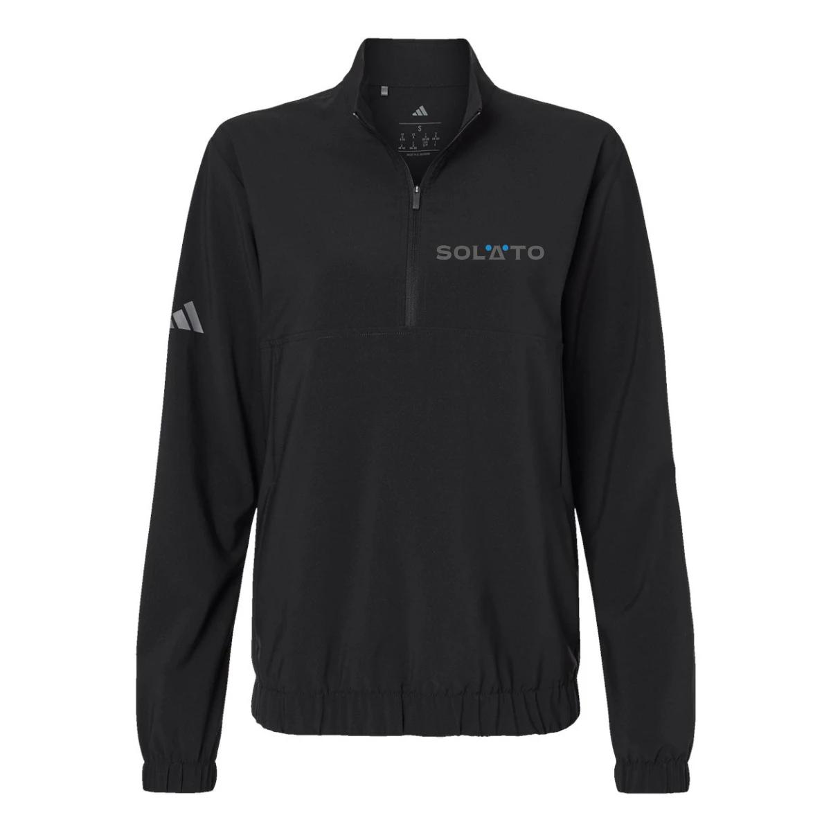Adidas Women's Woven Half-Zip Pullover