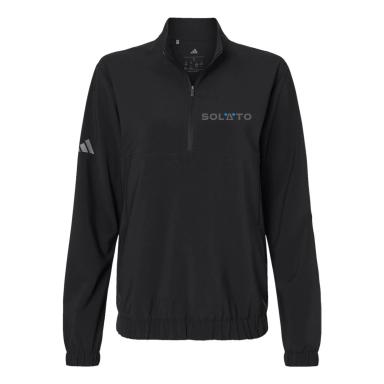 Adidas Women's Woven Half-Zip Pullover