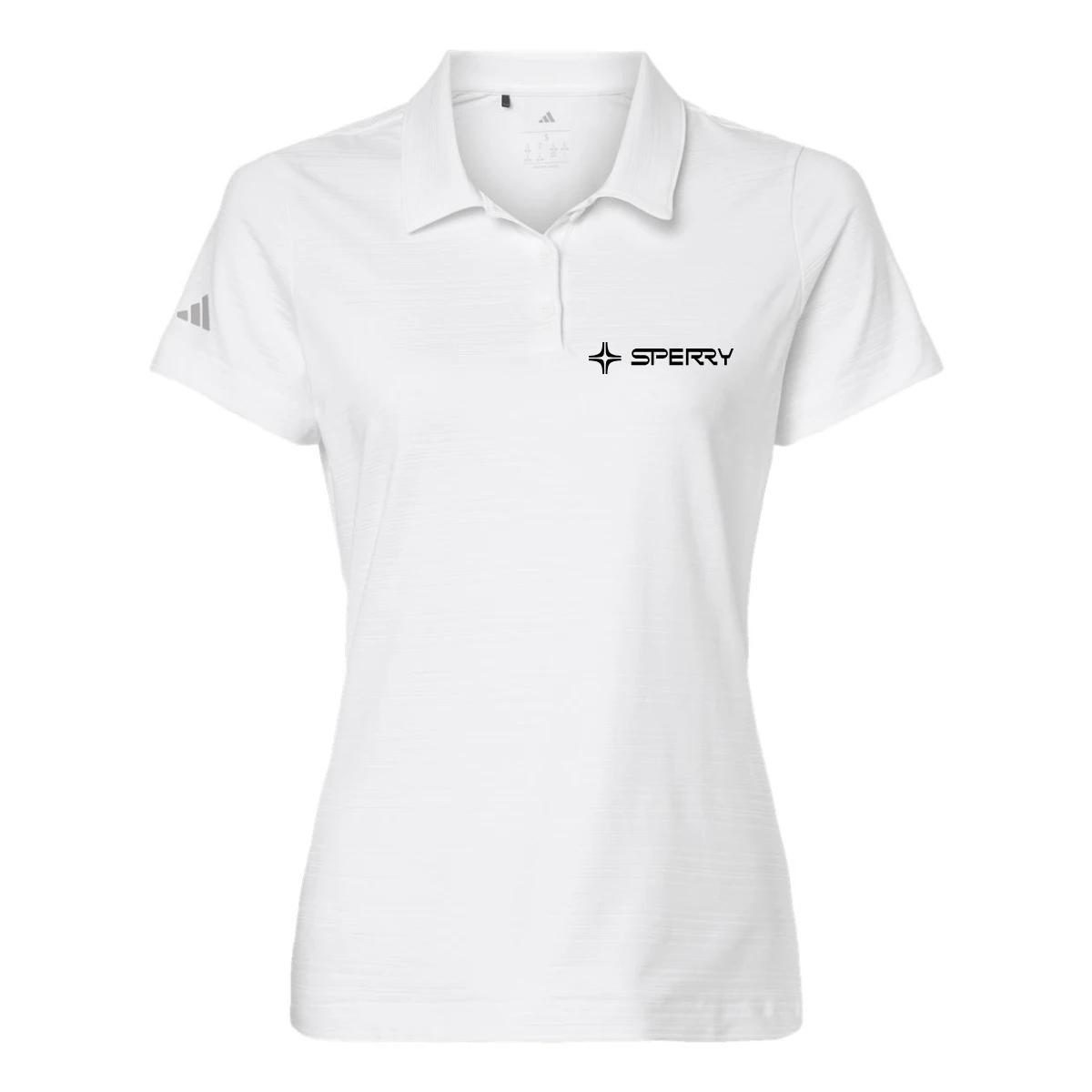 Adidas Women's Textured Stripe Polo