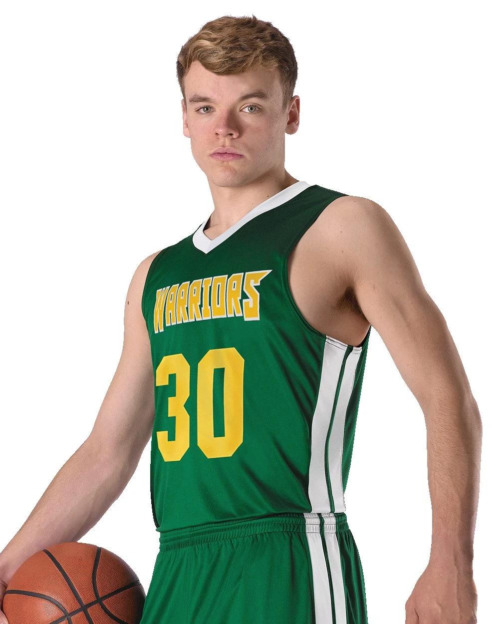 Men's Single Ply Basketball Jersey