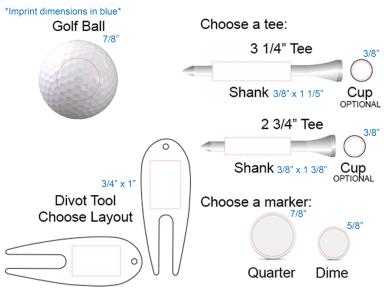 Zipper Bag Golf Pack