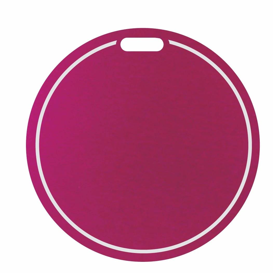 Laser Engraved Round Bag Tags