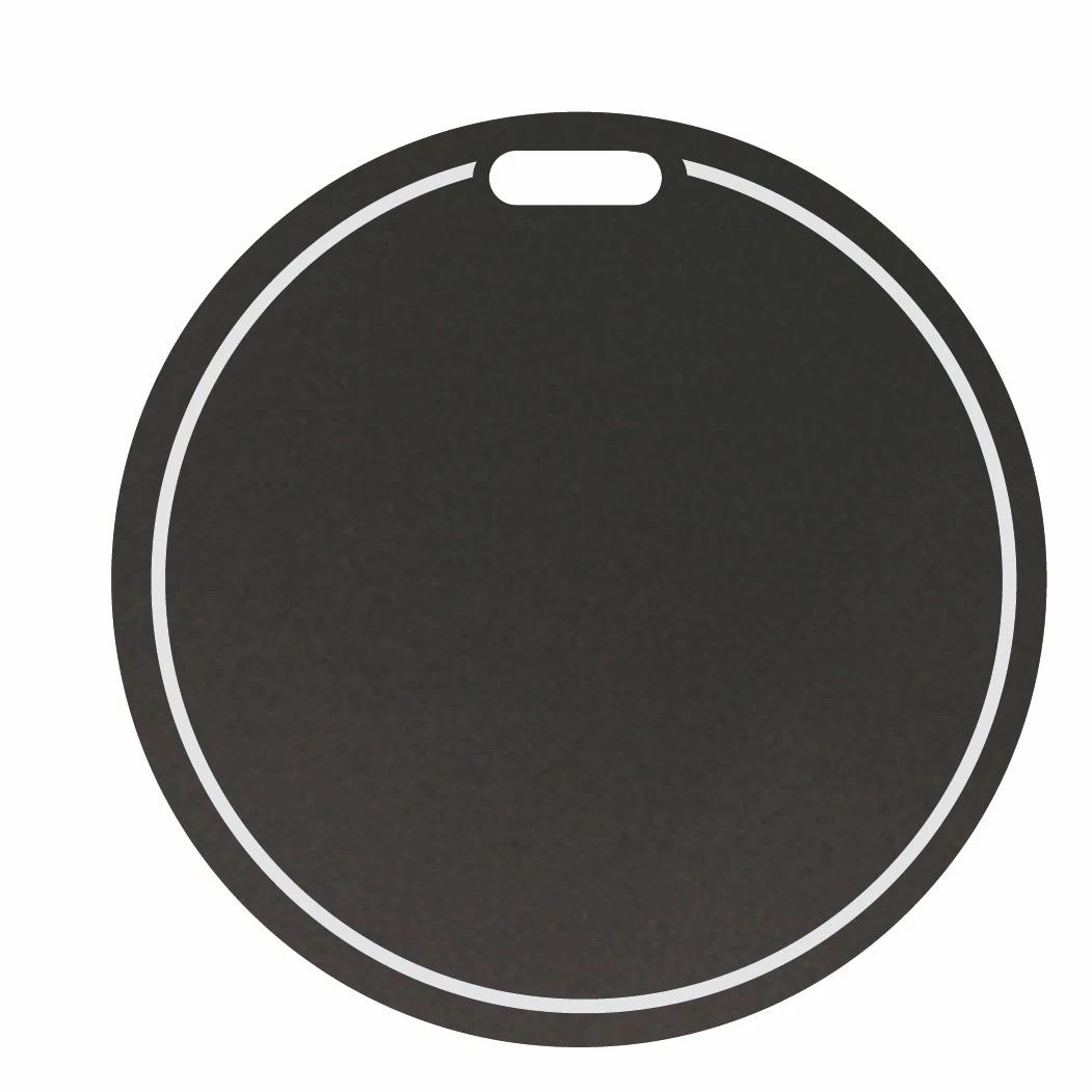 Laser Engraved Round Bag Tags