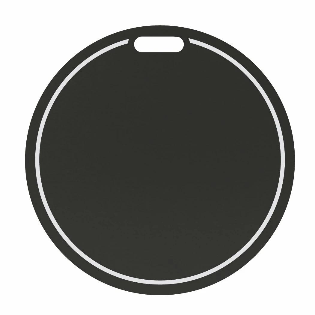 Laser Engraved Round Bag Tags