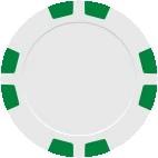 8 Stripe Poker Chip Ball Markers