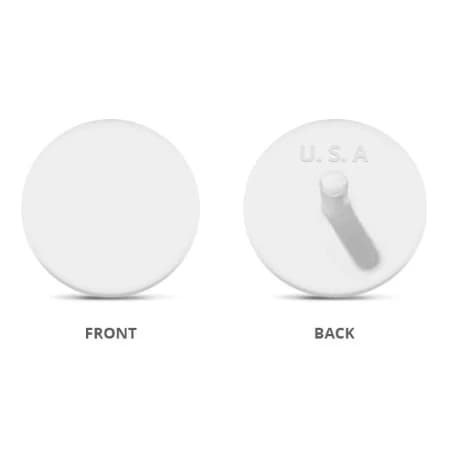 Quarter Sized Golf Ball Marker w/2 Color Imprint (15/16")