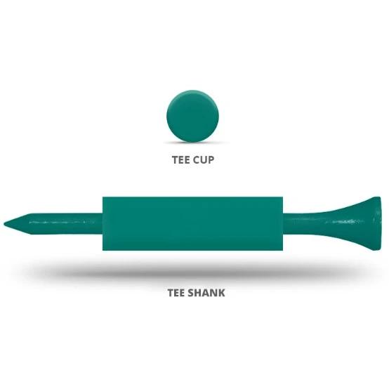 Golf Tees w/Cup & Shank Imprint (2 3/4")