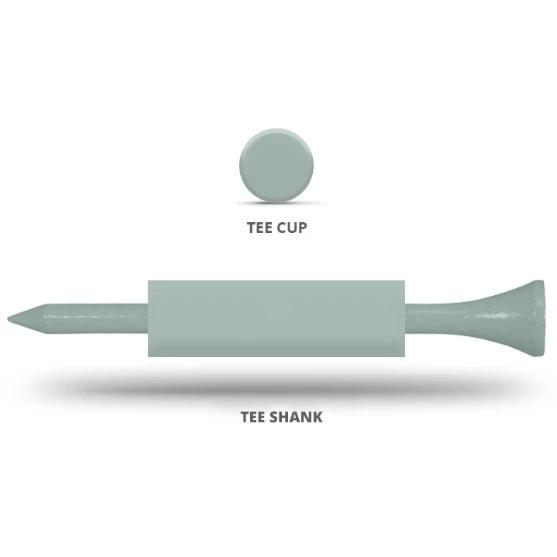 Golf Tees w/Cup & Shank Imprint (2 3/4")