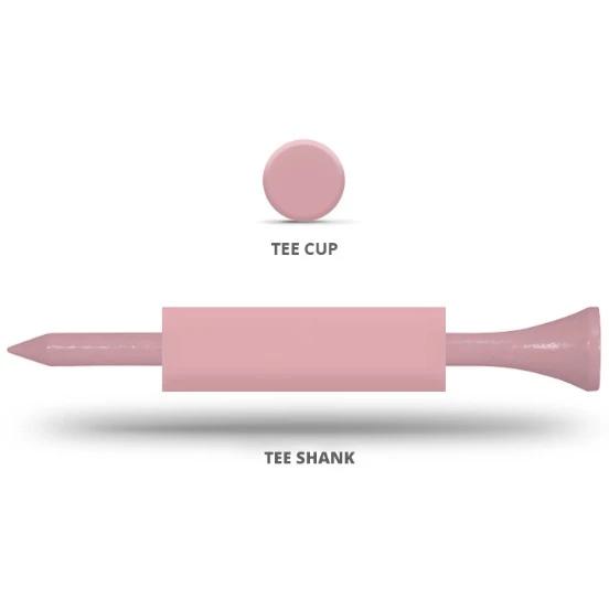 Golf Tees w/Cup & Shank Imprint (2 3/4")