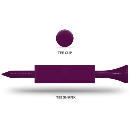 Golf Tees w/Cup & Shank Imprint (2 3/4")