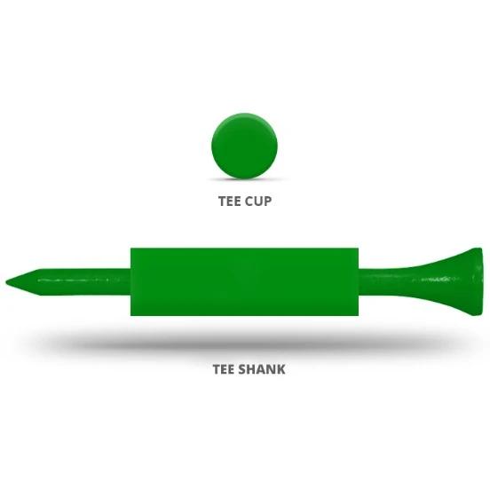 Golf Tees w/Cup & Shank Imprint (2 3/4")