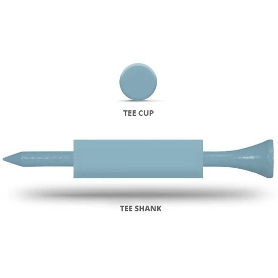 Golf Tees w/Cup & Shank Imprint (2 3/4")