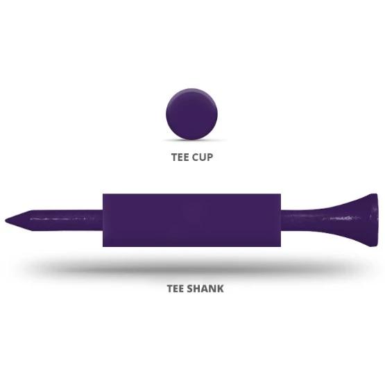 Golf Tees w/Cup & Shank Imprint (2 3/4")
