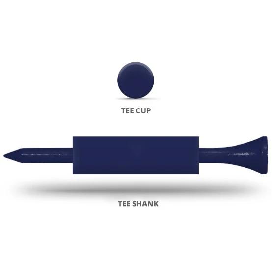 Golf Tees w/Cup & Shank Imprint (2 3/4")