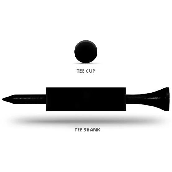 Golf Tees w/Cup & Shank Imprint (2 3/4")