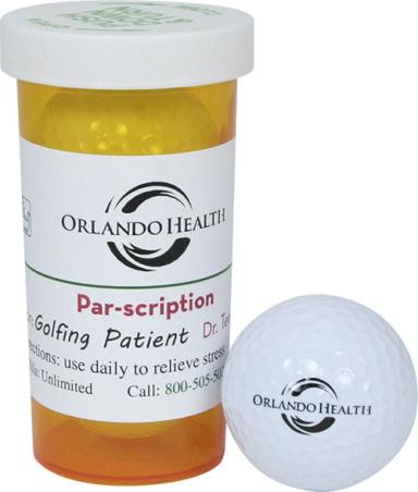 Par Scription Golf Ball Tube