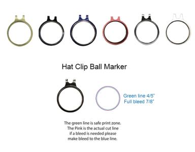 Hat Clip Ball Marker