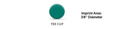 Golf Tees w/Cup Imprint Only (2 3/4")