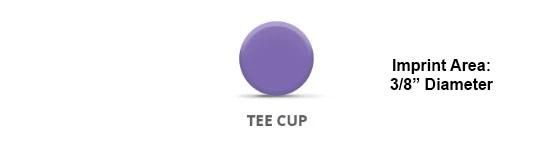 Golf Tees w/Cup Imprint Only (2 3/4")