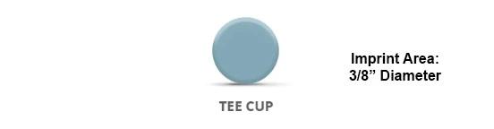 Golf Tees w/Cup Imprint Only (2 3/4")