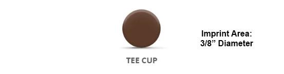 Golf Tees w/Cup Imprint Only (2 3/4")