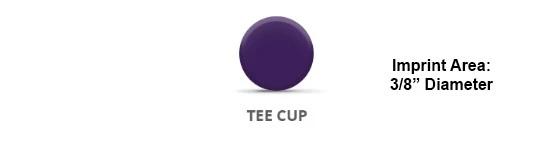 Golf Tees w/Cup Imprint Only (2 3/4")
