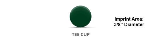 Golf Tees w/Cup Imprint Only (2 3/4")