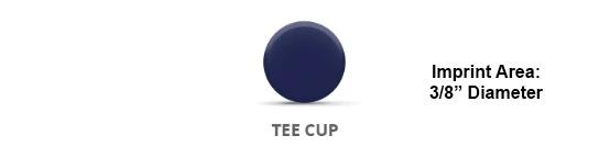 Golf Tees w/Cup Imprint Only (2 3/4")