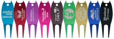 Engraved Aluminum Divot Tool