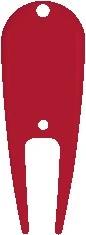 Plastic Divot Tool w/1 Color Imprint