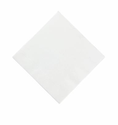 White 3 Ply Beverage Napkins