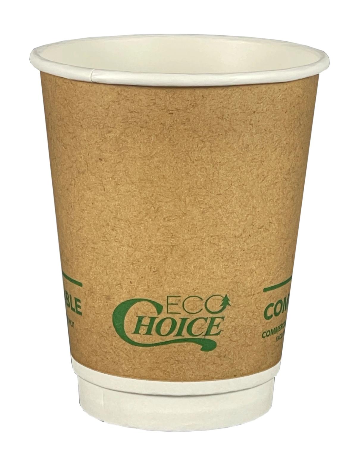 12 Oz. Kraft Brown Eco-Choice Insulated Cup