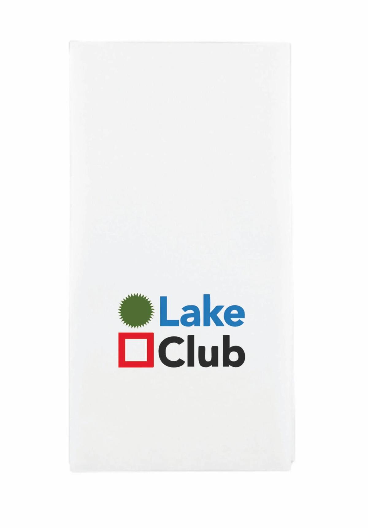 White Linen Like Four Color Guest Towels